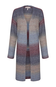 BCBGeneration Multi-Colored Open Front Cardigan Slide 1