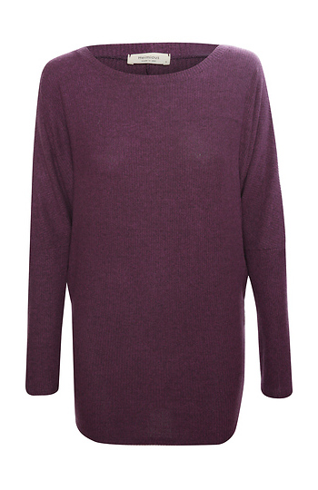 Roberta Brushed Ribbed Long Sleeve Tunic Slide 1