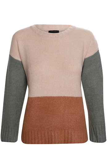 Color Block Sweater Slide 1