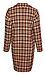Single Button Plaid Coat Thumb 2