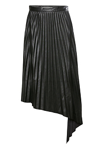 Bishop + Young Vegan Leather Midi Skirt Slide 1