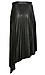 Bishop + Young Vegan Leather Midi Skirt Thumb 2