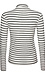 Striped Turtleneck Long Sleeve Top Thumb 2