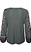 Mixed Fabric Printed Top Thumb 2
