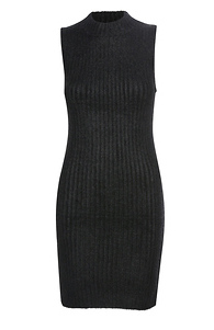 Mock Neck Sweater Dress Slide 1