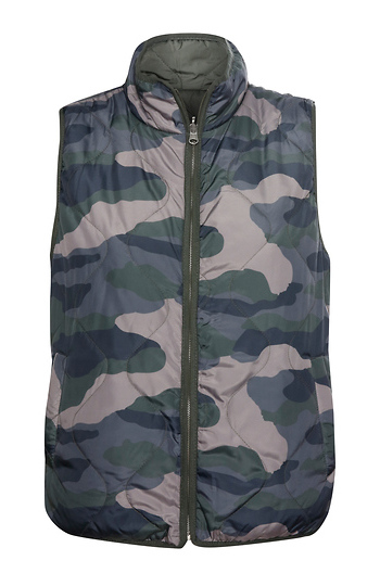 Thread & Supply Reversible Puffer Vest Slide 1