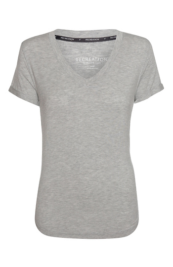 Thread & Supply V-Neck Drapey Tee Slide 1