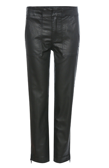 Kut from the Kloth Slim Ankle Faux Leather Pant Slide 1