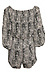 Snake Print Romper Thumb 2