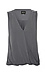 Sleeveless Surplice Top Thumb 1