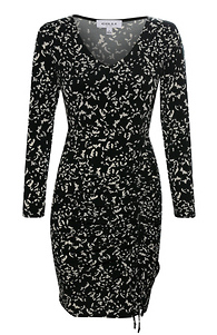 V-Neck Mini Dress Slide 1
