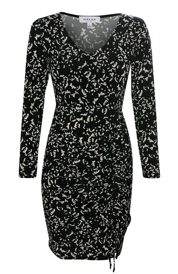 V-Neck Mini Dress Slide 1