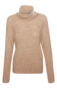 Cable Knit Turtleneck Sweater Slide 1
