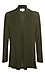 Ribbed Collar Brushed Cardigan Thumb 1