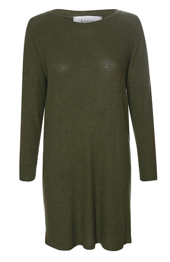 Long Sleeve Shirt Dress Slide 1