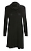 Cowl Neck Ribbed Dress Thumb 1