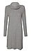 Cowl Neck Ribbed Dress Thumb 1