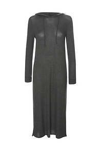 Hooded Long Sleeve Dress Slide 1