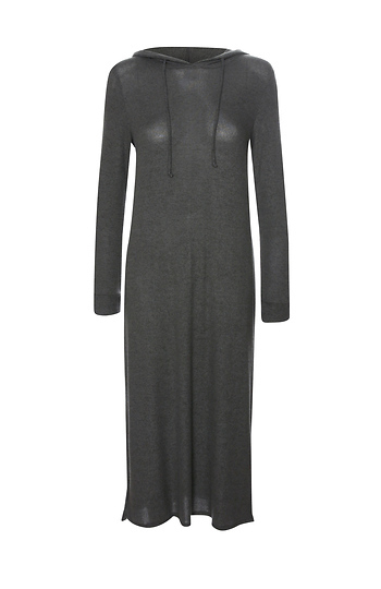 Hooded Long Sleeve Dress Slide 1