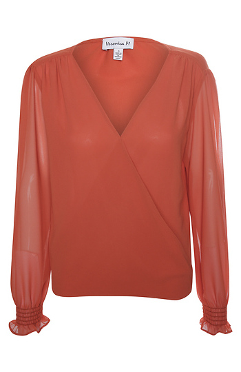 Veronica Surplice Blouse Slide 1
