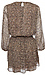 Veronica M Chiffon Ruffle Dress Thumb 2
