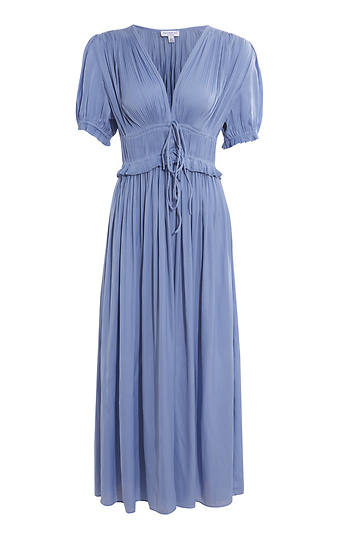 Pleated Long Dress Slide 1