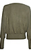 Long Sleeve Boat Neck Shoulder Zipper Top Thumb 2