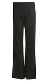 Wide Leg Pinstripe Ponte Pant