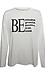 'Be' Graphic Long Sleeve Thumb 1