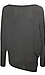 Long Sleeve Brushed Asymmetrical Hem Top Thumb 2