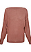Katie Zipped Boat Neck Brushed Knit Top Thumb 1