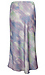 Skies are Blue Satin Midi Skirt Thumb 2