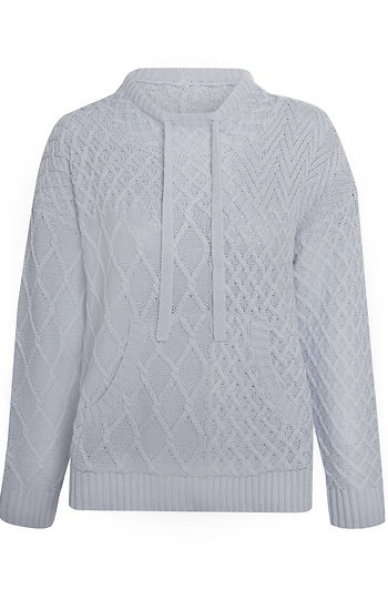 Democracy Cable Knit Sweater Slide 1