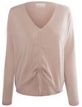 Ruched Long Sleeve Top