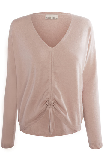 Ruched Long Sleeve Top Slide 1