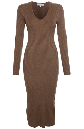 Thread & Supply Rib Knit Midi Dress Slide 1