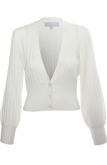 Thread & Supply Balloon Sleeve Cardigan Slide 1