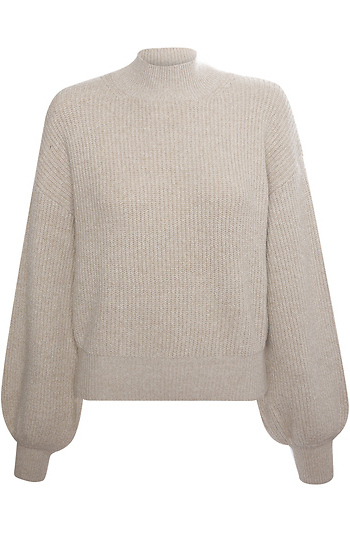 Thread & Supply Mock Neck Sweater Slide 1