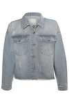 Distressed Long Sleeve Jacket