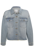 Distressed Long Sleeve Jacket