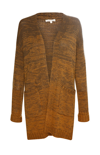 Relaxed Open Front Cardigan Slide 1