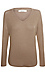Via Brushed Dropped Shoulder Top Thumb 1