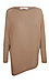Long Sleeve Brushed Asymmetrical Hem Top Thumb 1