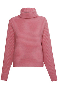 Turtleneck Long Sleeve Pullover Slide 1