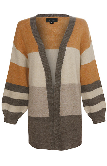 Striped Cardigan Slide 1
