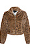 Fuzzy Cropped Jacket Thumb 1
