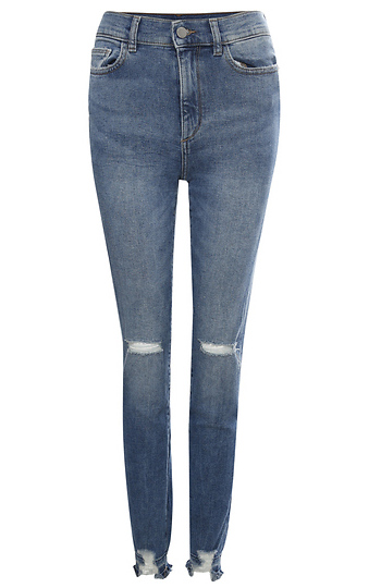 DL1961 Distressed Denim Slide 1