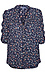 Democracy Button Down Print Top Thumb 1