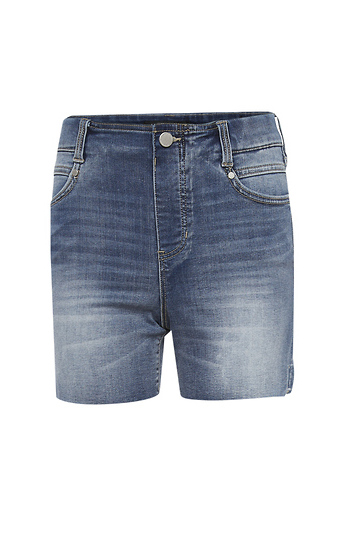 Liverpool Shorts with Frayed Hem Slide 1