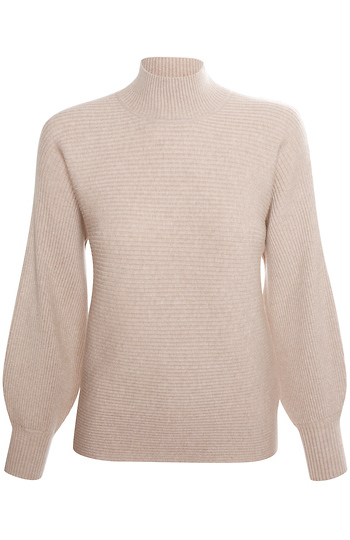 Ottoman Mock Neck Sweater Slide 1